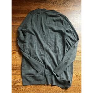 Gap 100% Fine‎ Merino Wool Forest Green Cardigan Size XS